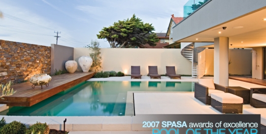 SPASA Gold Residential Courtyard Pool