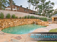 SPASA Residential Concrete Natural Pool